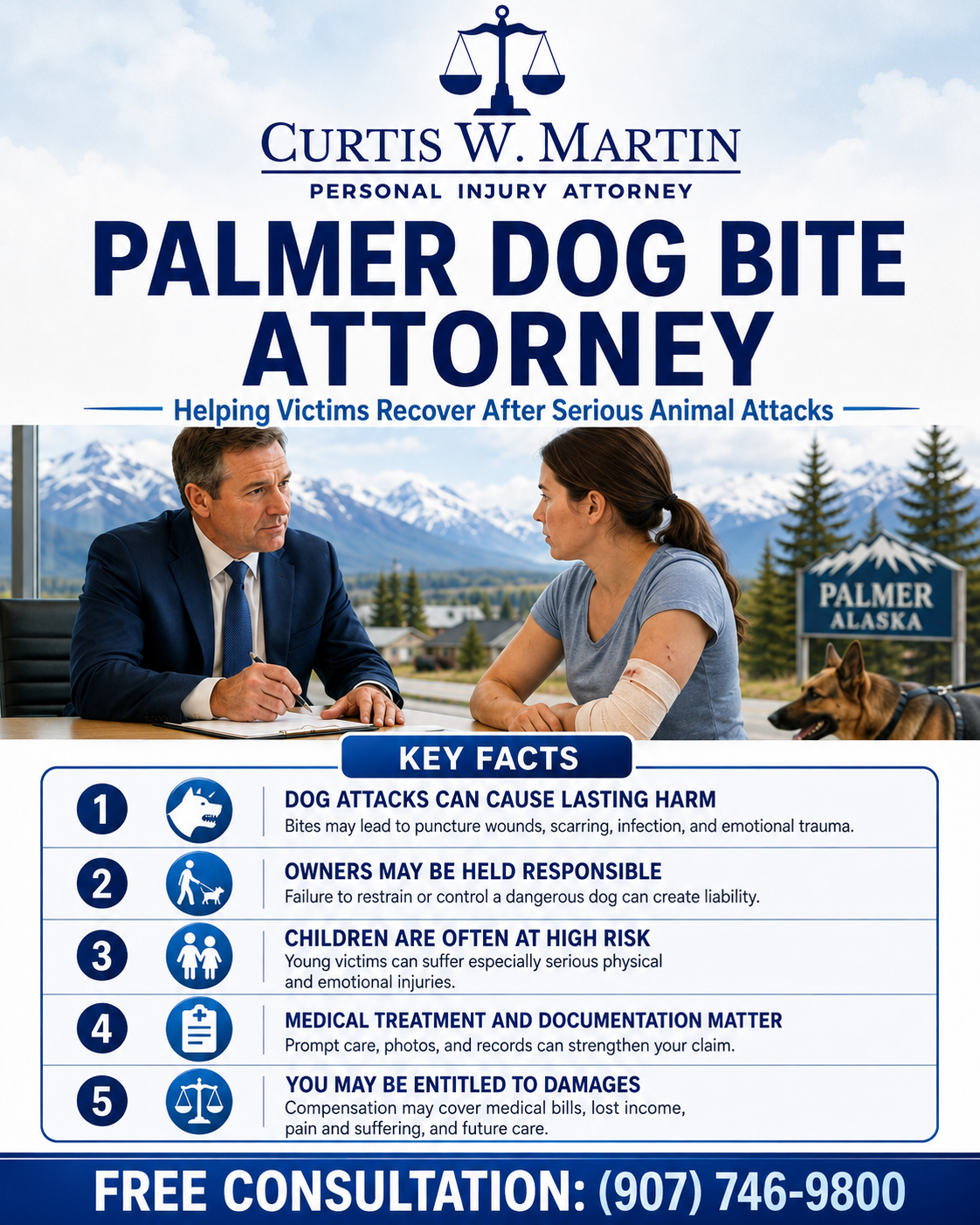Dog Bite Attorney Infographic