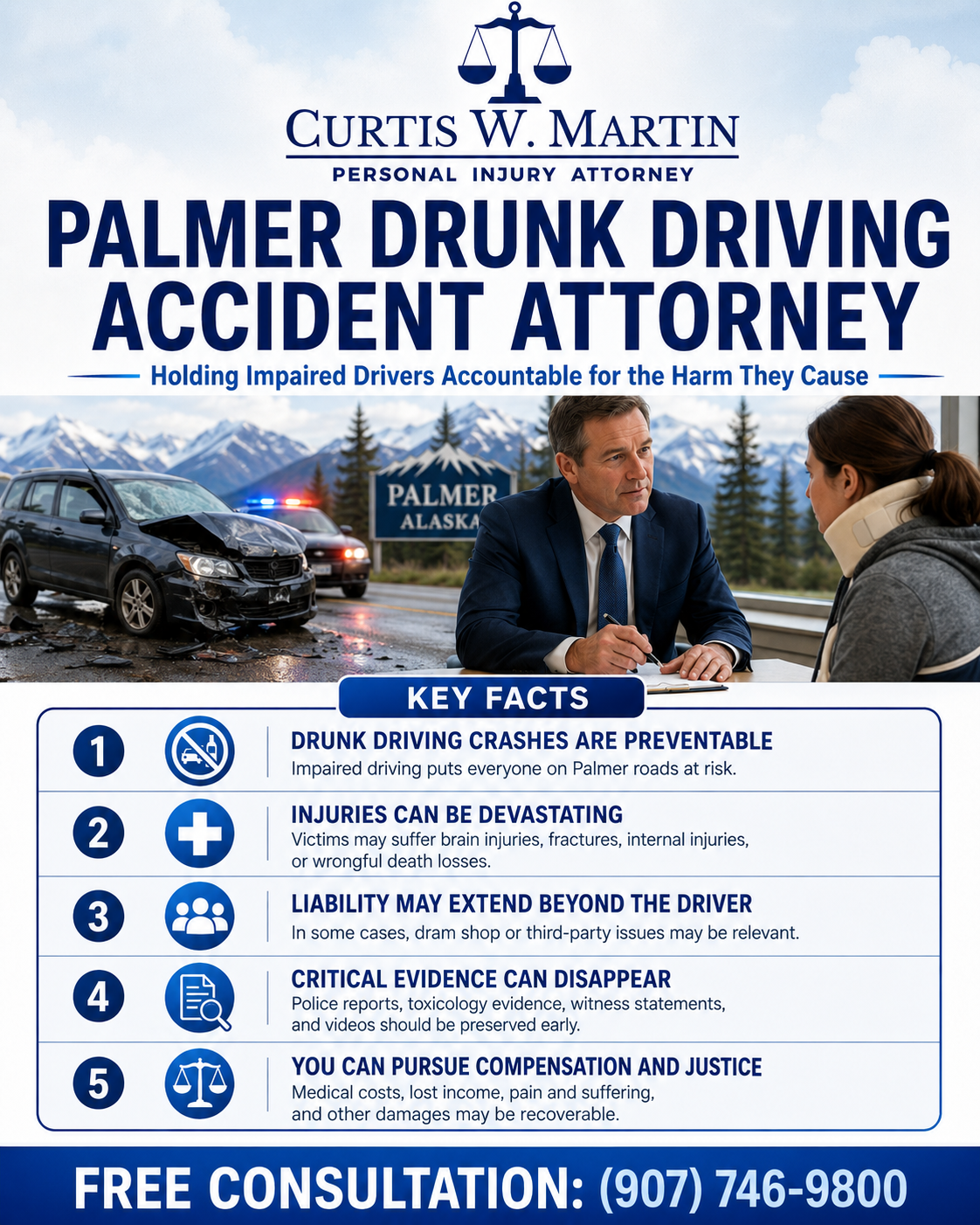 Drunk Driving Accident Attorney Infographic